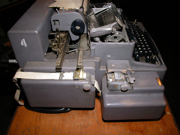 Paper tape reader and punch